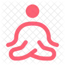 Meditation Round  Icon