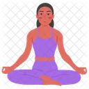 Meditation techniques  Icon