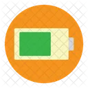 Medium Battery Half Battery Medium Battery Energy Icon