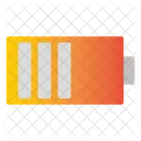 Medium Battery Half Battery Medium Battery Energy Icon