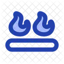 Medium Fire Medium Hot Icon