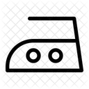 Medium Heat Iron Symbol Sign Icon