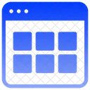 Medium Icons View Icon