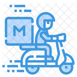 Medium Size Delivery  Icon