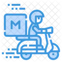 Medium Size Delivery  Icon
