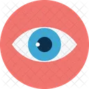 Medizin Schnittstelle Auge Icon