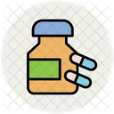 Medizin Medikamente Kapseln Icon