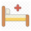 Patient Bett Medizin Symbol