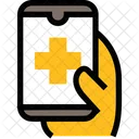 Online Gesundheitsversorgung Medizin Krankenhaus Symbol