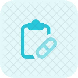 Medizin Rezept  Symbol