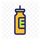 Medikament Flasche Flakon Symbol