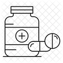 Medizinflasche  Symbol