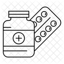Medizinflasche  Symbol