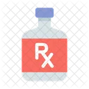 Flasche Farbe Gesundheit Symbol