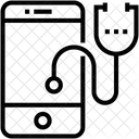 Mobil App Gesundheit Symbol