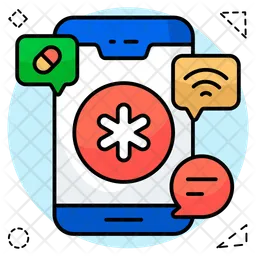 Medizinische App  Symbol