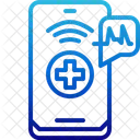 Notfall Gesundheitswesen Smartphone Symbol