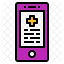 Medizin App Smartphone Icon