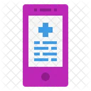 Smartphone Pflege Krankenhaus Icon