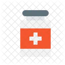 Medizin Behandlung Pille Icon