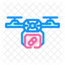 Medizin Drohne Gesundheitswesen Symbol