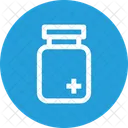 Medizin Flasche Plus Symbol