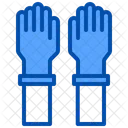 Medizinische Handschuhe  Symbol