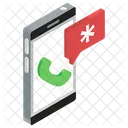Medizinische Hotline Notruf Handy Anruf Symbol