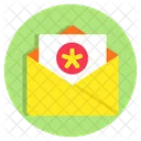 Medizinische Post E Mail Korrespondenz Symbol