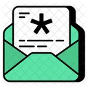 Medizinische Post E Mail Korrespondenz Symbol