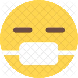 Medizinische Maske Emoji Symbol