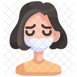 Medizinische Maske Emoji Symbol