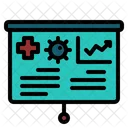 Medizinische Statistik  Symbol