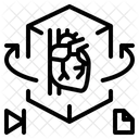 Medizinische Technologie  Symbol