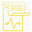 Medizinischer Bericht  Symbol