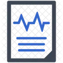 Kardiogramm Herzgesundheit Medizinischer Test Symbol