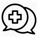 Chat Konversation Medizin Symbol