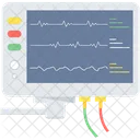 Medizinischer Monitor  Symbol