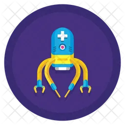 Medizinischer Nanobot  Symbol