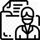 Medizin Geschichte Ordner Symbol