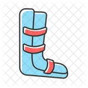 Medizinischer Stiefel  Symbol