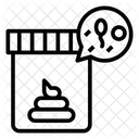 Medizinischer Test Labortest Testprobe Symbol