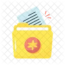 Medizinisches Dokument  Symbol