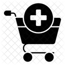 Medizinisches Einkaufen  Symbol