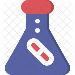 Medizinisches Experiment  Symbol