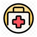 Medizin Kit Kreuz Icon