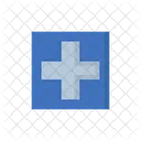 Medizinisches Kreuz  Symbol