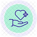 Medizinisches Wellness Liniensymbol Symbol