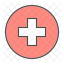 Medizinisches Schild Krankenhausschild Medical Plus Symbol