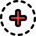 Medizinische Zeichen Medizinische Hilfe Medizinisches Kreuz Symbol